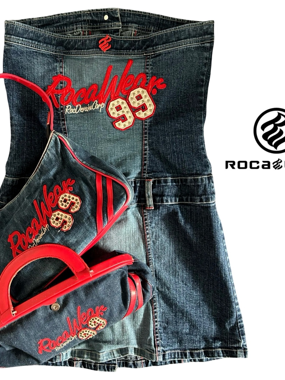 Vtg Rocawear(Denim) Dress